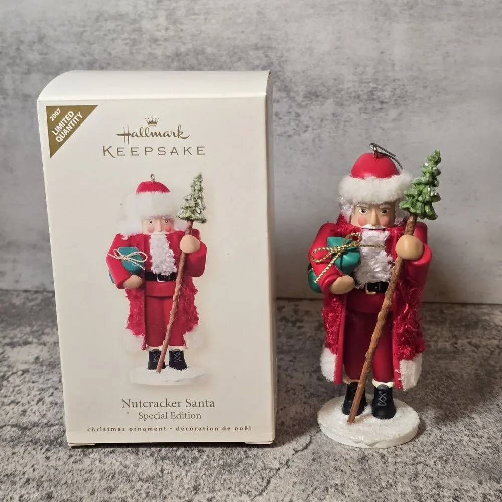 NIB! 2007 Hallmark Keepsake Ornament Special Edition - Nutcracker Santa